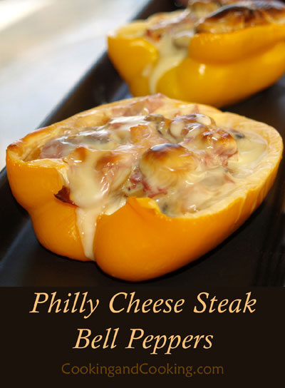 Philly-Cheese-Steak-Stuffed-Bell-Peppers